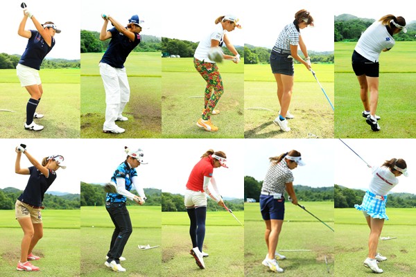 ゴルフスイング 参考にしたい女子プロの美しいゆっくりスイング ベスト５ ゴルニュー